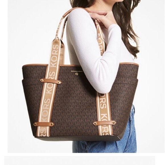 The Michael Kors Large Logo Tote Bag, Travel/luggage - Picture 3 of 9